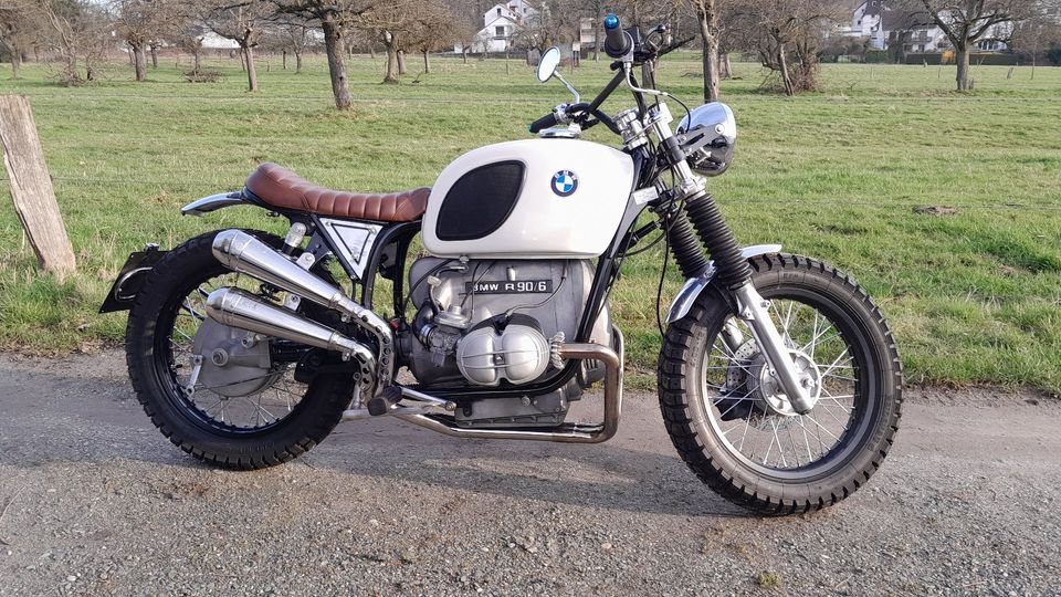 Motorrad BMW R 90/6 Scrambler Baujahr 1975 in Bad Homburg