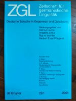 Zeitschrift für germanistische Linguistik, 2 Hefte Rheinland-Pfalz - Konz Vorschau