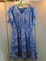 ONLY Kleid Blau Größe XL gemustert Sachsen-Anhalt - Merseburg Vorschau