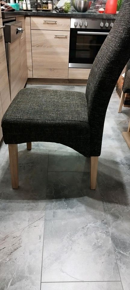 Esszimmerstühle Stühle zwei Stück - Schwarz in Grebenstein