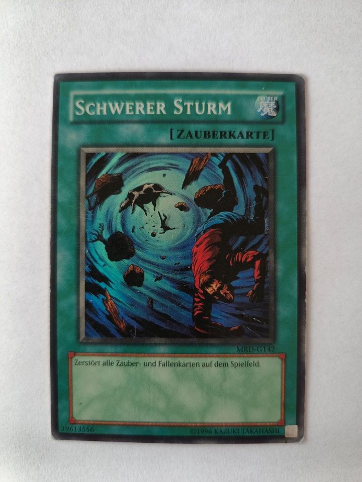 Yu-Gi-Oh Karte Schwerer Sturm MRD-G142 Super Rare in Weinstadt