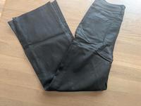 Damen Kunstleder Hose schwarz Schlag Hose gr L Bayern - Rotthalmünster Vorschau