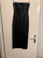 Bershka Lederkleid schwarz Berlin - Tempelhof Vorschau