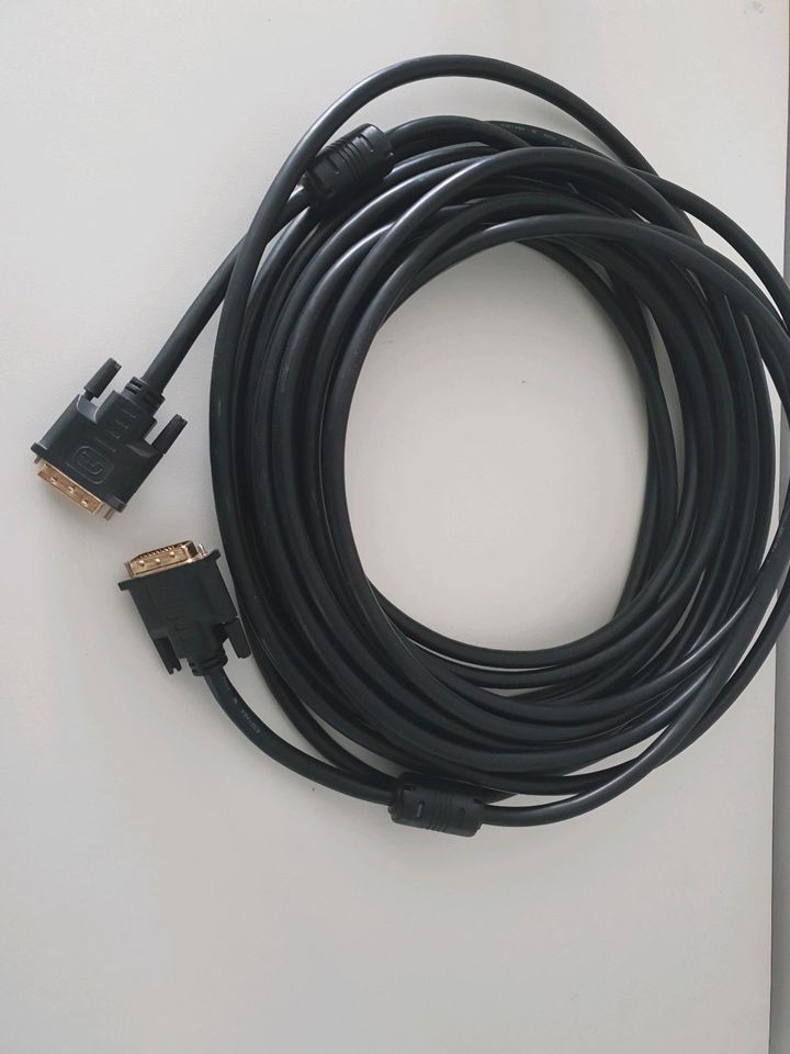 VGA und DVI  Kabel 10m in Eime