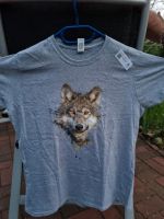 T-Shirt grau Wolf XXL Brandenburg - Kleinmachnow Vorschau