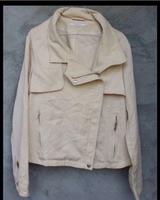 Damen Baumwolle Jeans Jacke beige Esprit 38 Hessen - Büttelborn Vorschau