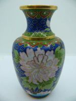 Cloisonne Vase Blumen und Vogel China 20.Jh. Hannover - Mitte Vorschau