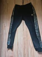 Schwarz goldene Herren Trainingshose Sporthose von Adidas Größe M Rheinland-Pfalz - Langenfeld Eifel Vorschau