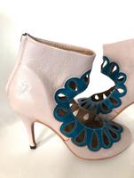 FLY*MADE IN PORTUGAL*SCHUHE*HIGH HEELS*LEDER*GRAU*BLAU*37*W.NEU Niedersachsen - Osnabrück Vorschau