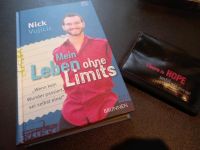 Nick Vujicic Mein Leben ohne Limits Buch und Geldbeutel Hessen - Eschenburg Vorschau