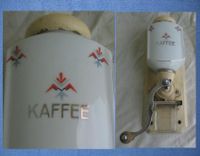 SUCHE alte Wand-Kaffeemühle Art Deco mit Porzellanbehälter Nordrhein-Westfalen - Kerpen Vorschau