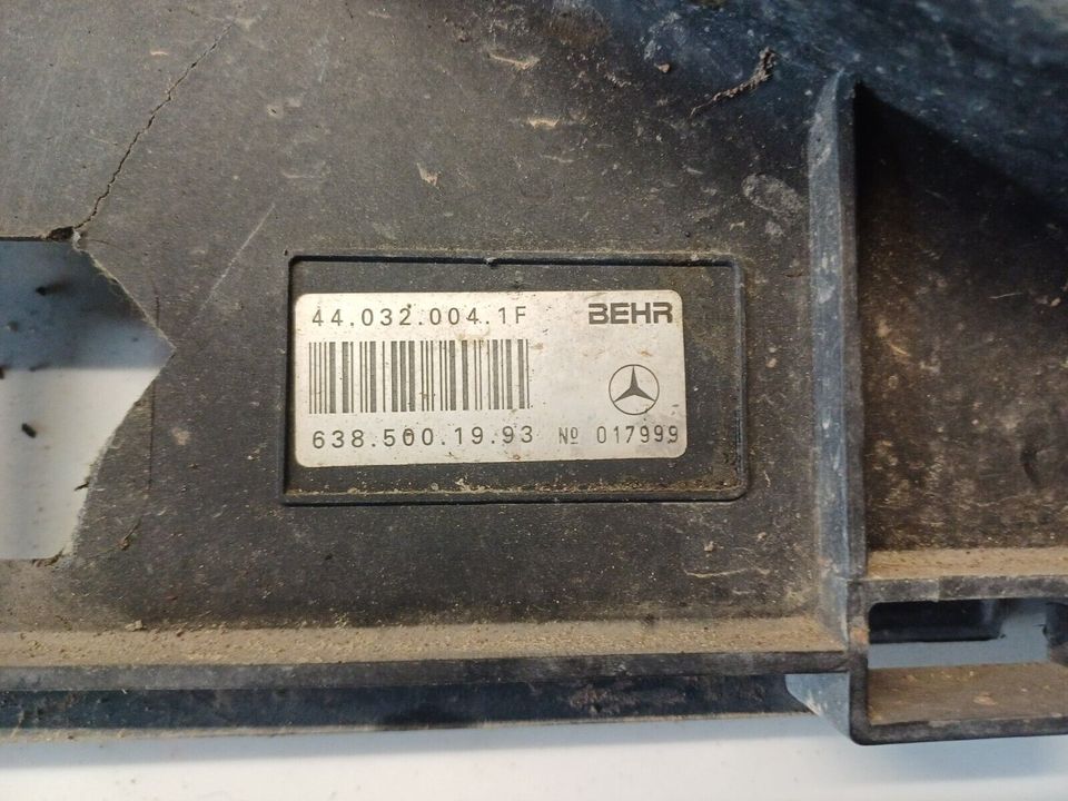 Mercedes W638 V-Klasse, Gebläse Lüfter Motorkühler A6385001993 in Großenlüder