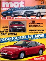 MOT die Auto Zeitschrift 22/1988 Nissan 200SX Opel Vetra BMW 735i Essen - Essen-Borbeck Vorschau