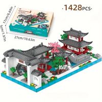 1428 Teile | Klemmbausteine | Japanischer Garten | KEIN LEGO Bayern - Augsburg Vorschau