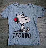 T-Shirt Shirt Kurzarm // Größe 110 // Snoopy blau Sachsen-Anhalt - Landsberg (Saalekreis) Vorschau