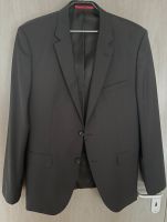 Hugo Business Anzug, Top Zustand, Gr. 52 XL, Farbe schwarz Leipzig - Burghausen-Rückmarsdorf Vorschau