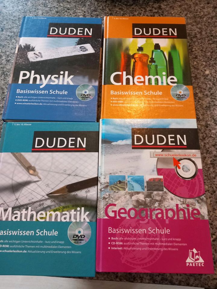 Duden,Basiswissen, Physik, Mathematik, Chemie, Geographie in Dresden