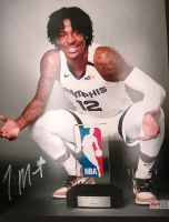 NBA Basketball  Ja Morant Autogramm Memphis Grizzlys Sachsen - Werdau Vorschau