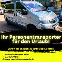 Mietwagen,Transporter,Kleinbus miete, Vermietung PKW 8/9-Sitzer Baden-Württemberg - Wehr Vorschau