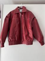 Stylische Oversize-Lederjacke in Rot - Größe XS Rheinland-Pfalz - Koblenz Vorschau