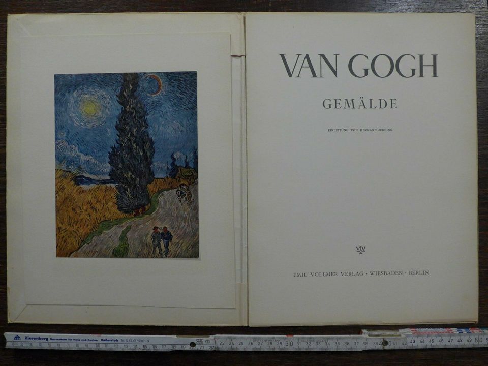 van Gogh Gemälde, Emil Vollmer Verlag Wiesbaden Berlin in Bielefeld