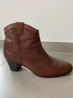 Leder Caprice Ankle Boots - cognac- Größe 41 Nordrhein-Westfalen - Mönchengladbach Vorschau