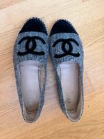 Chanel Espadrilles Größe 39 grau schwarz München - Sendling-Westpark Vorschau