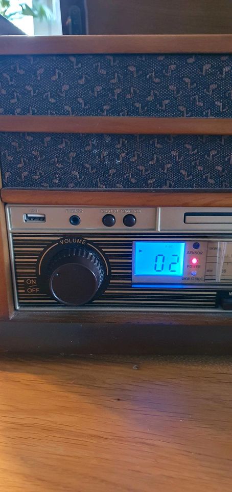 Neu Nostalgie Radio CD Schallplatten Spieler USB Aufnahme OVP in Hamburg