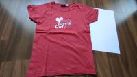 T-Shirt 104 110 lovely Herz lupilu Baumwolle rot silber Nordrhein-Westfalen - Witten Vorschau