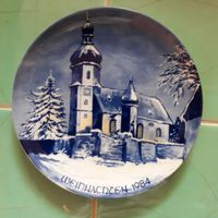 Winterling Weihnachtsteller 1984 Pfarrkirche Regnitzlosau Bayern - Konradsreuth Vorschau