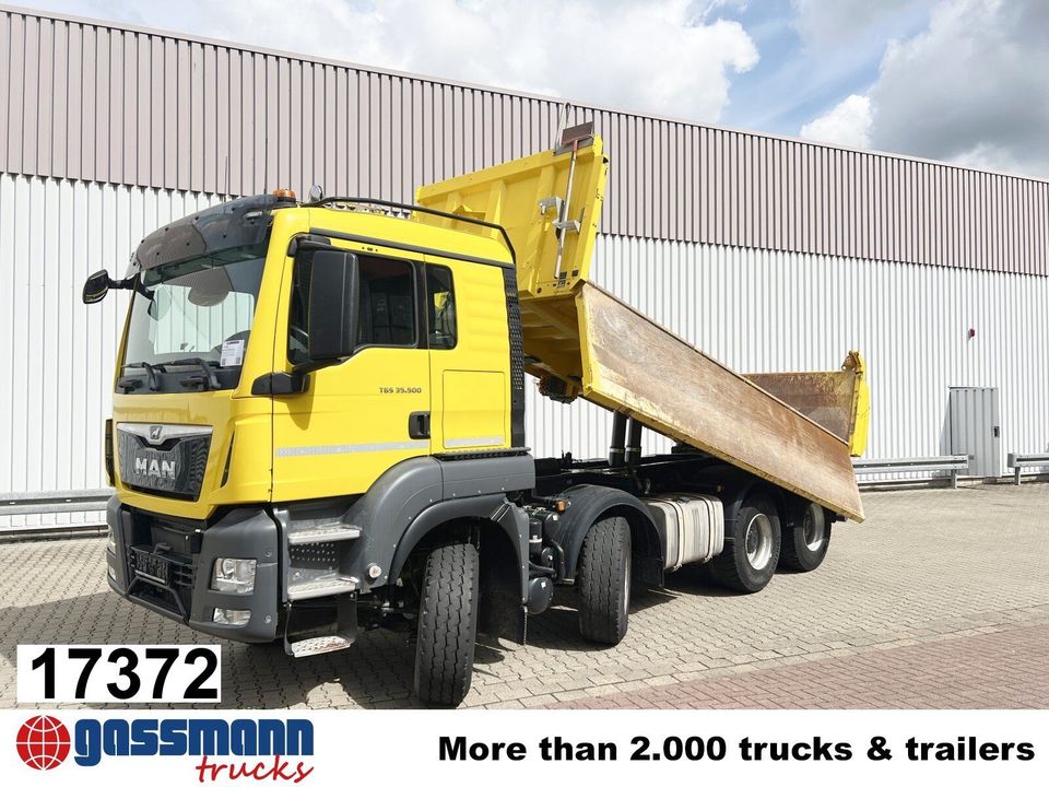 MAN TGS TGS 35.500/8x4 BB, Bordmatik links, in Bovenden