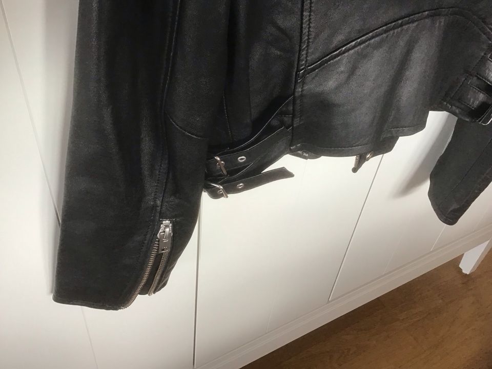 IRO ASHVILLE Black Bikerjacke Größe 42 in Hamm