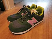 New Balance 574 | 44 | Grün, Schwarz & Orchidee Nordrhein-Westfalen - Brühl Vorschau