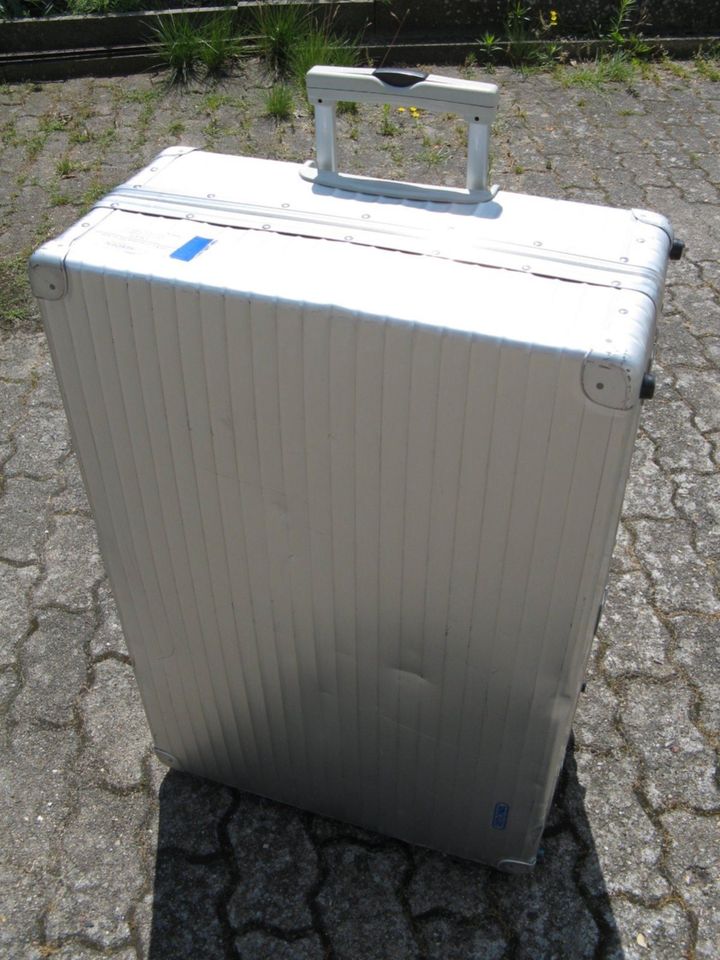 Rimowa OPAL Alu- Reisekoffer Jumbo- Trolley in Holm