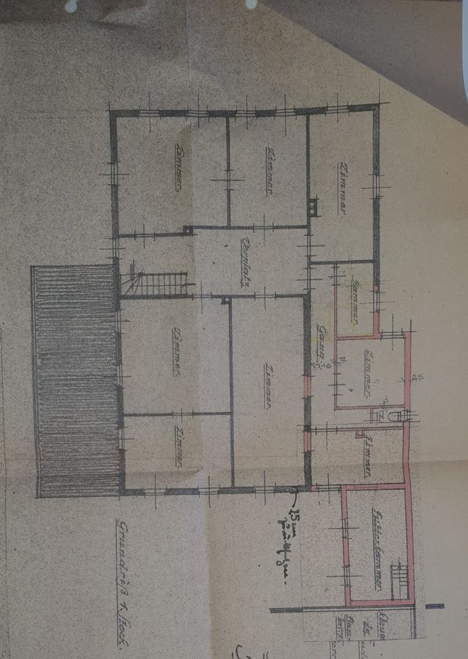 Bauernhaus mit Scheune, Nebengebäude zur ind. Nutzung in Hof (Saale)