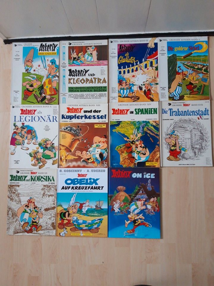 Asterix Comics *** vintage 1968-1975 und 1996 *** 11 Bände in Birstein