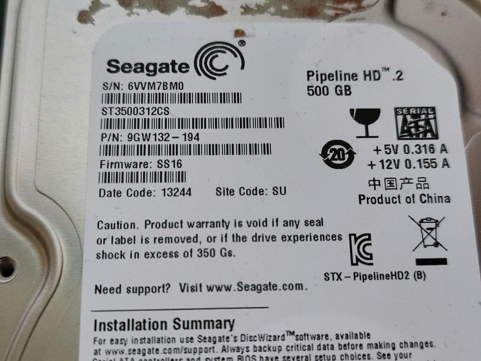 Seagate Festplatte HDD 500 GB in Paderborn