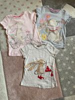 TOP T-Shirt Rosa Grau Beige Hase Bunny on Bike RAR Gr.98/104 Sachsen - Markkleeberg Vorschau