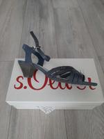 S.Oliver, Sandalen Blau Größe 39, Neu  mit  Karton Sachsen-Anhalt - Wolmirstedt Vorschau
