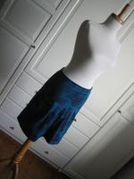 H&M Mini Rock Türkis Lila 38 S M Minirock edel Blüten Glanz BoHo Niedersachsen - Jork Vorschau