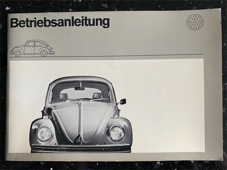 Rar: VW 1200 / 1300 Betriebsanleitung/ wie neu in Bad Kreuznach