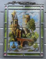 altes Glasbild "Brunnenstadt Külsheim - Schloß“ Bayern - Großheubach Vorschau