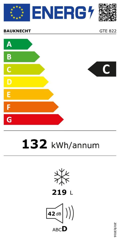 BAUKNECHT Gefriertruhe GTE 822, 118 cm breit, 219 l in Steinbach