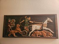 Großes Jagd & Relief Holz Gemälde Bild Nordrhein-Westfalen - Siegburg Vorschau