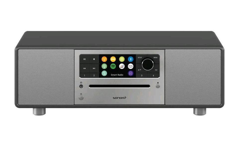 sonoro PRESTIGE graphit silber Internetradio, CD DAB+ Bluetooth in Papenburg