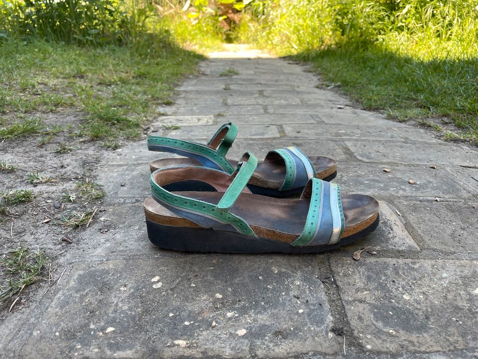 Sandalen Keilabsatz naot 42 Leder Kork riemchensandalen in Berlin