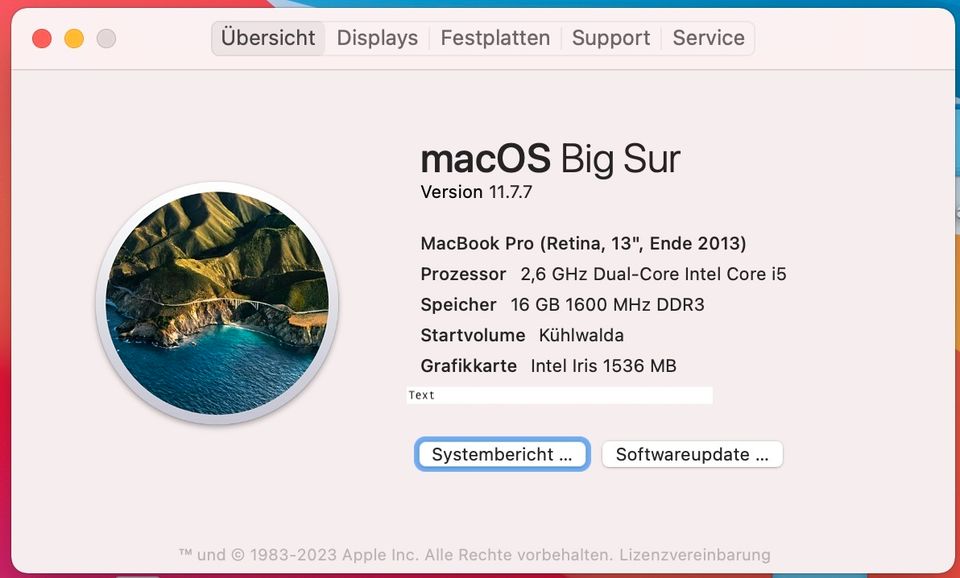 Apple MacBook pro 2013 // 512 GB + 16 GB Arbeitsspeicher in Köln