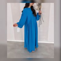 NEU♥️ Ballonärmel Abaya hijab Abendkleid Maxikleid blau Düsseldorf - Stadtmitte Vorschau