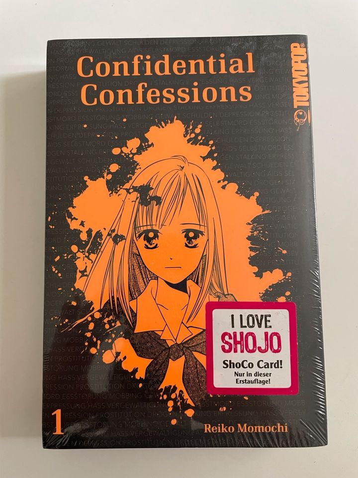 Manga Shojo Tokyopop Confidential Confessions Band 1 OVP in Berlin