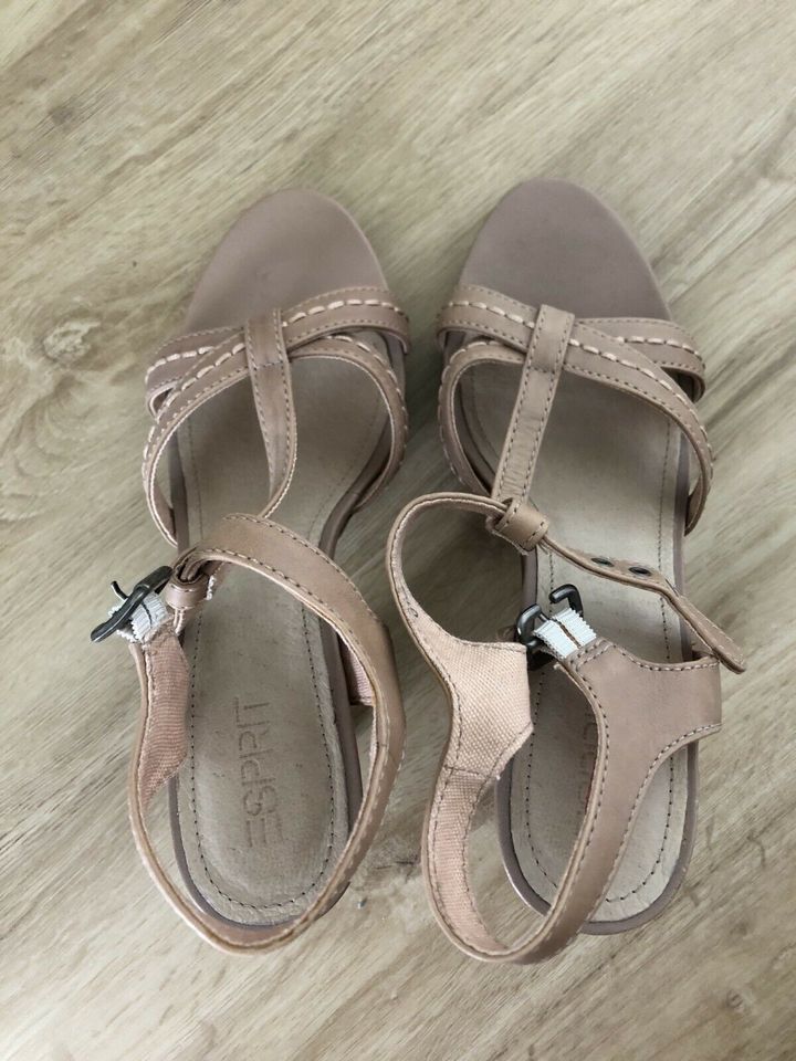 *NEU* Esprit High Heels Sandalen Nude Blush, Gr. 38/39 in Syke